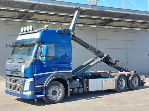 Volvo 6X2 Meiller haakarm vrachtwagen