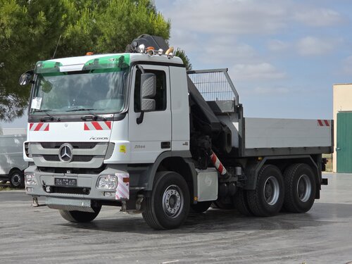 Mercedes Actros 2644 6X4 Flatbed trucks