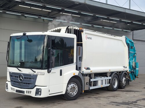 Mercedes Econic 2635 6X2 Norba شاحنة القمامة