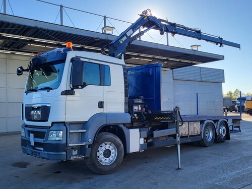 MAN TGS 26.400 6X2 Carfar Flatbed trucks