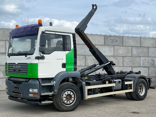 MAN TGA 18.310 4X2 Dalby грузовик с крюковым погрузчиком