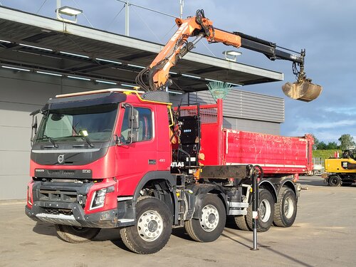 Volvo FMX 410 8X4 Wywrotka ciężarówka
