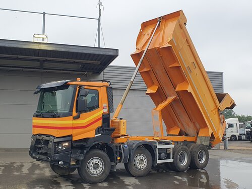 Renault K 480 8X4 CIF Bennes شاحنة قلاب