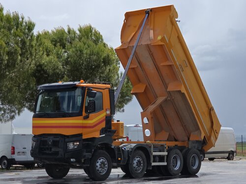 Renault K 480 8X4 CIF Tippelad lastbil