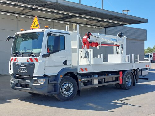 MAN TGM 18.320 4X2 Centrama Mobile drilling truck