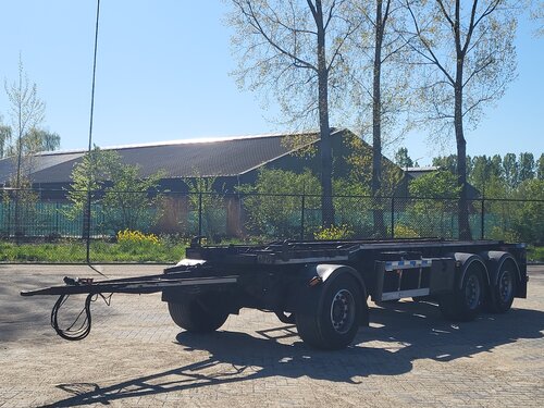 Burg Containerchassis aanhanger