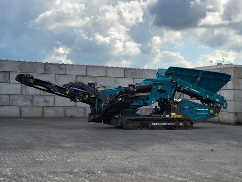 Powerscreen WARRIOR 1200 Przesiewacze