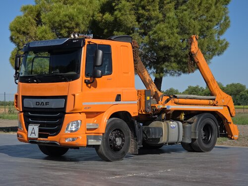 DAF CF 340 4X2 F.X. MEILLER Скиповые погрузчики