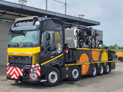 Volvo FH16 650 10X4 شاحنات مسطحة