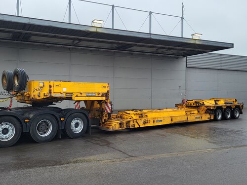 Goldhofer STZ-VKL-3-35/80A Maskinsläp