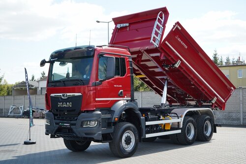 MAN TGS 33.480 6X6 KH-KIPPER Tipper