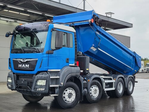 MAN TGS 35.500 8X4 Forez Bennes Tipper