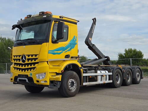 Mercedes Arocs 3248 8X4 Stummer грузовик с крюковым погрузчиком