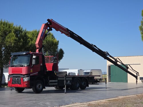 Renault C 380 6X2 Laumonier открытый