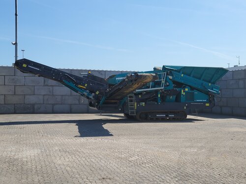 Powerscreen WARRIOR 1400X Zeefinstallatie