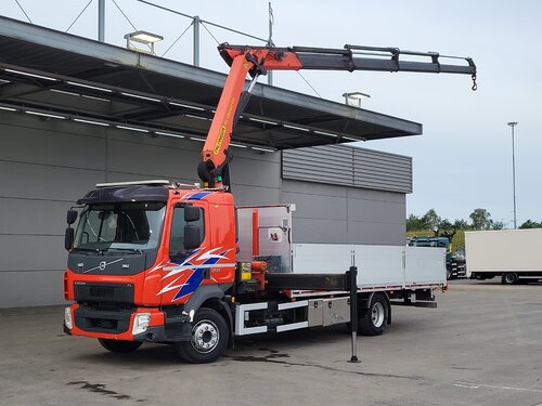 Volvo FL 250 4X2 Gehab Flatbed trucks