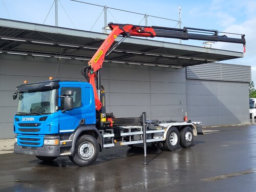  P360 6X2  camion à bras