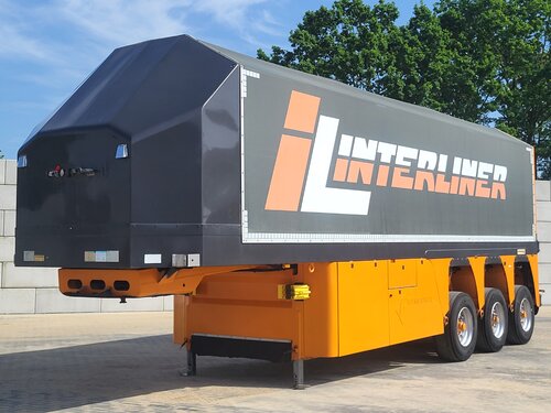 Faymonville PV-3C Sættevogn til transport af glas