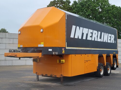 Faymonville PV-3C Sættevogn til transport af glas