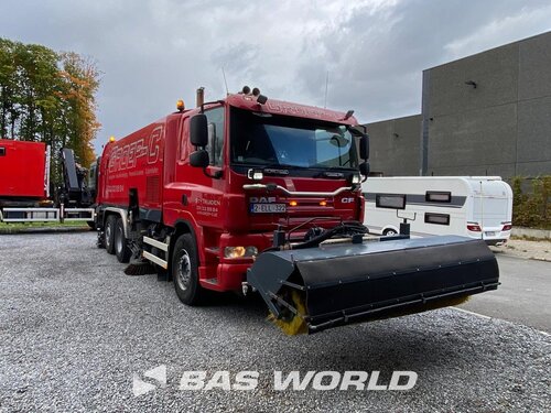 DAF CF85.410 6X2 Brock Zamiatarka