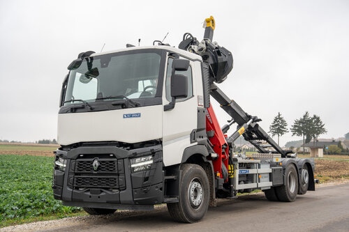 Renault C 480 6X2 Hyva camion à bras