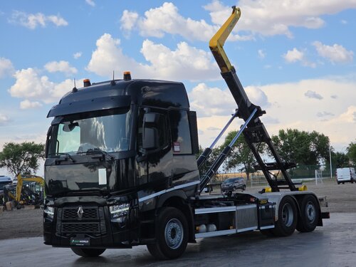 Renault T 480 6X2 PALFIMGER грузовик с крюковым погрузчиком