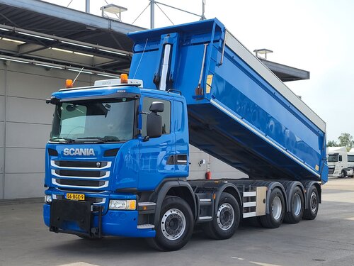  G450 10X4 Hyva Самосвал камион