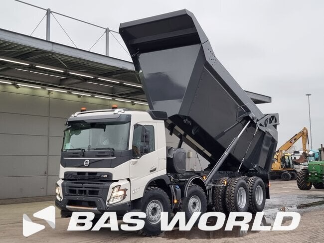 Volvo FMX 460 8X4 NEW! 18m3 Big-Axle Euro 6 - Tipper truck sold by BAS  World B.V. (Ad code: RS725)