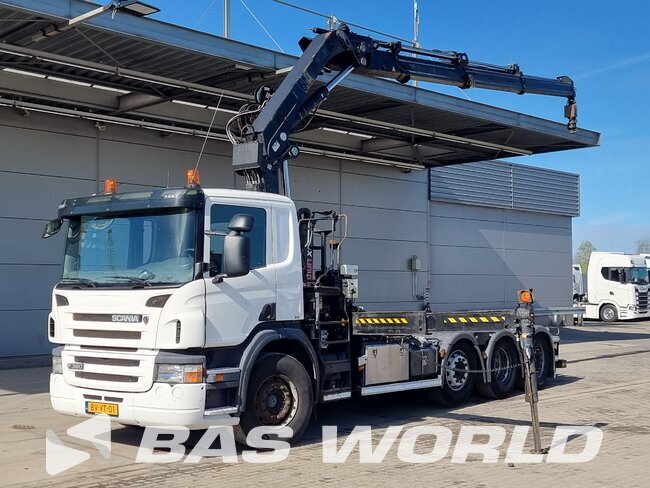 Used and new Crane trucks SCANIA P 250 Euro 6, loader crane